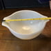 Pyrex Butterfly Gold Cinderella Mixing Bowl Set 444 - 4 Quart and 441 - 1.5 Pint