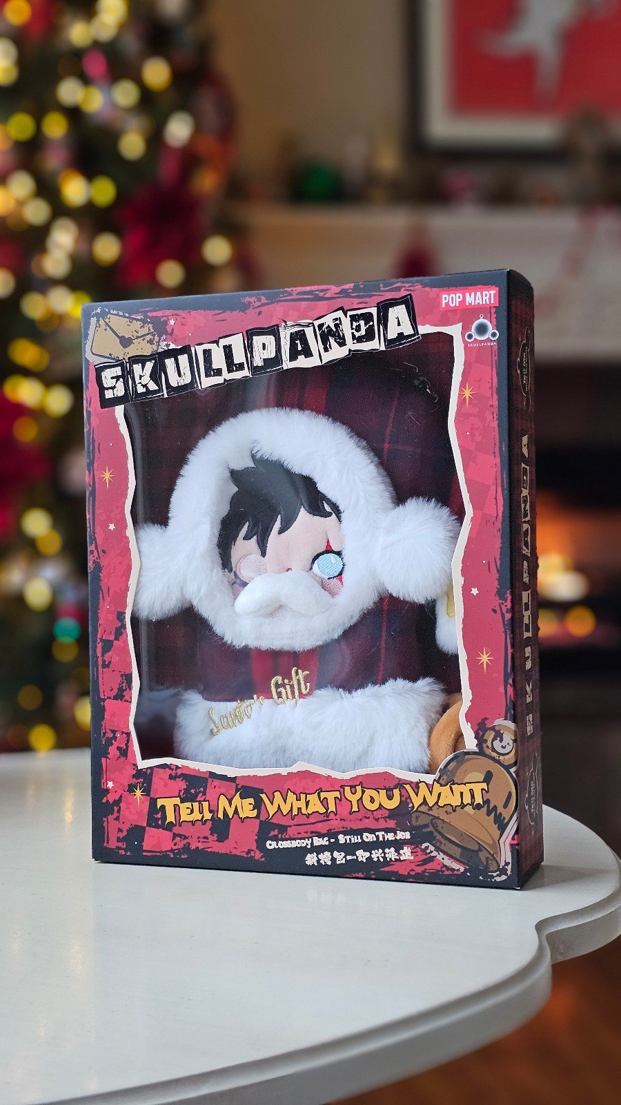 Pop Mart Still on the Job - Skullpanda Tell Me What You Want crossbody bag