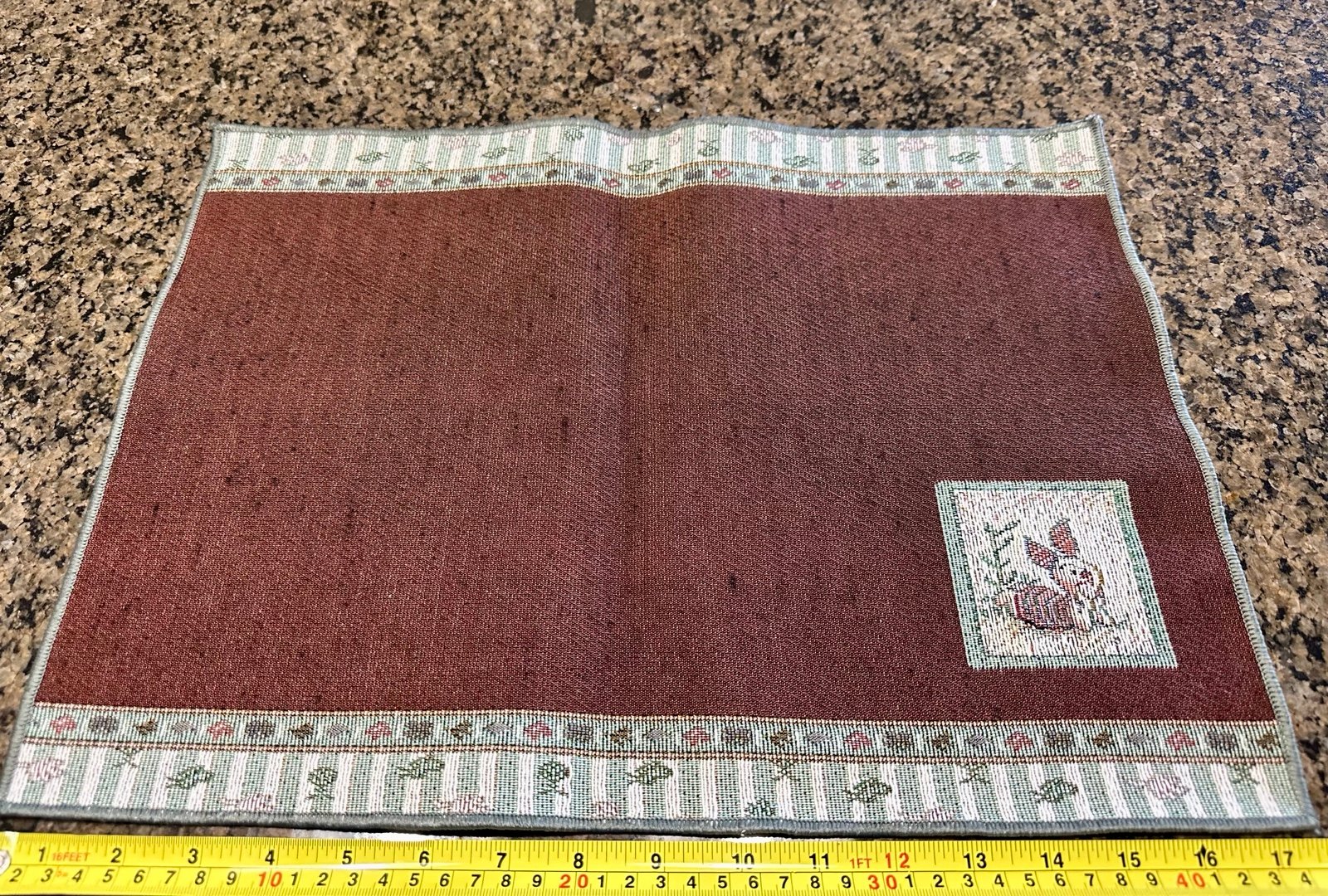 100 ACRE WOOD PLACEMAT PIGLET POOH EEOYE RARE BEAUTIFUL set of 6