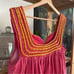 Anthropologie Let Me Be Pink Orange Floral Print Swing Tunic Dress