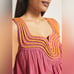 Anthropologie Let Me Be Pink Orange Floral Print Swing Tunic Dress