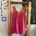 Anthropologie Let Me Be Pink Orange Floral Print Swing Tunic Dress