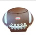 Vintage 1975 Little Tikes Football Toy Box Chest And Lid Tailgating Cooler Brown