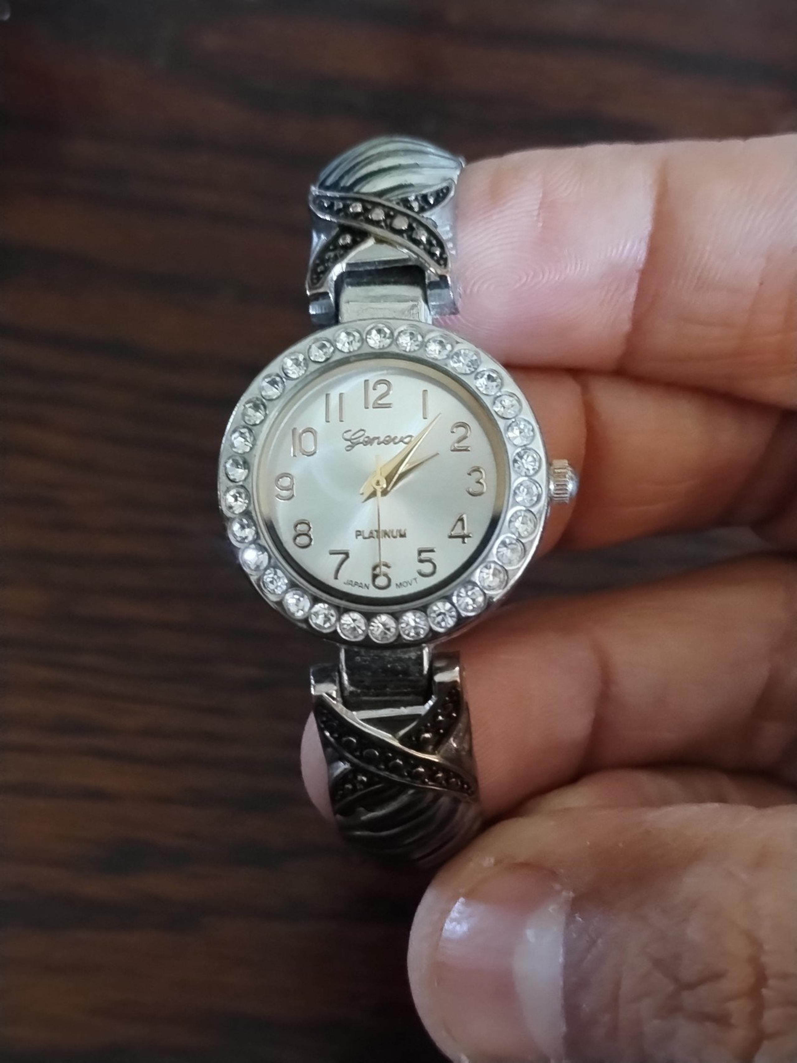 Geneva cuff watch for women