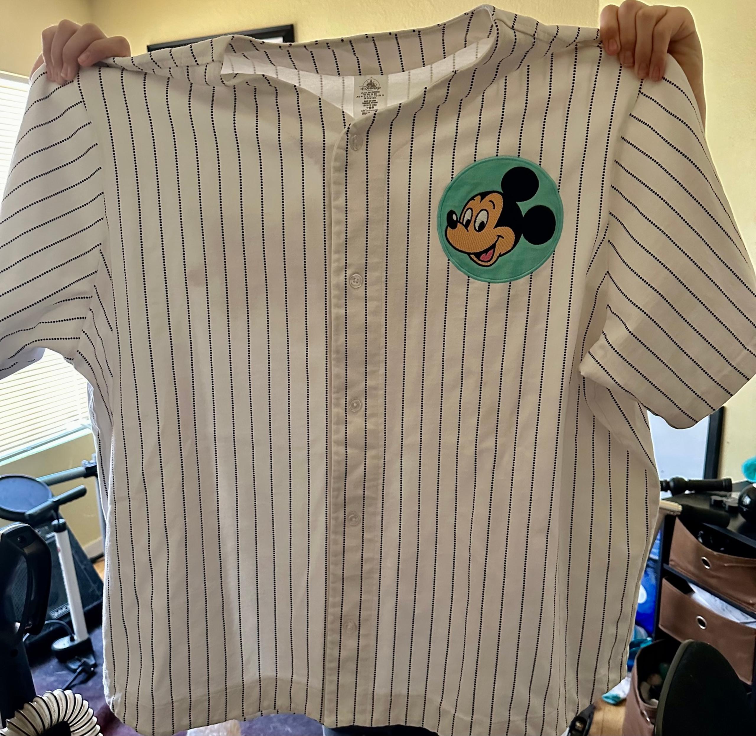 *Rare* DISNEY CARTOON PALS BASEBALL JERSEY MICKEY & FRIENDS