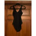 NWT Andie Women's The Amor Deep V One Piece Smooth Swimsuit Black Size S