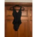NWT Andie Women's The Amor Deep V One Piece Smooth Swimsuit Black Size S