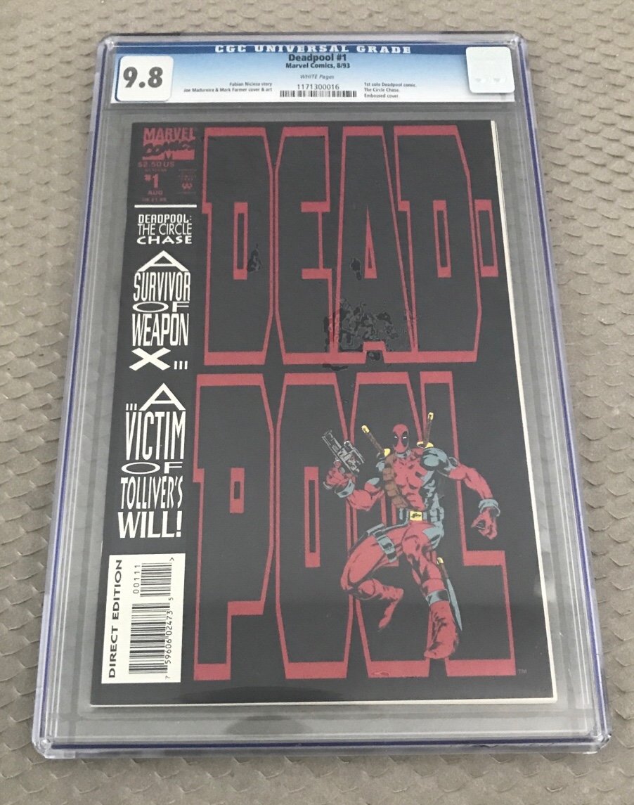 Deadpool #1 First Print 9.8 CGC!
