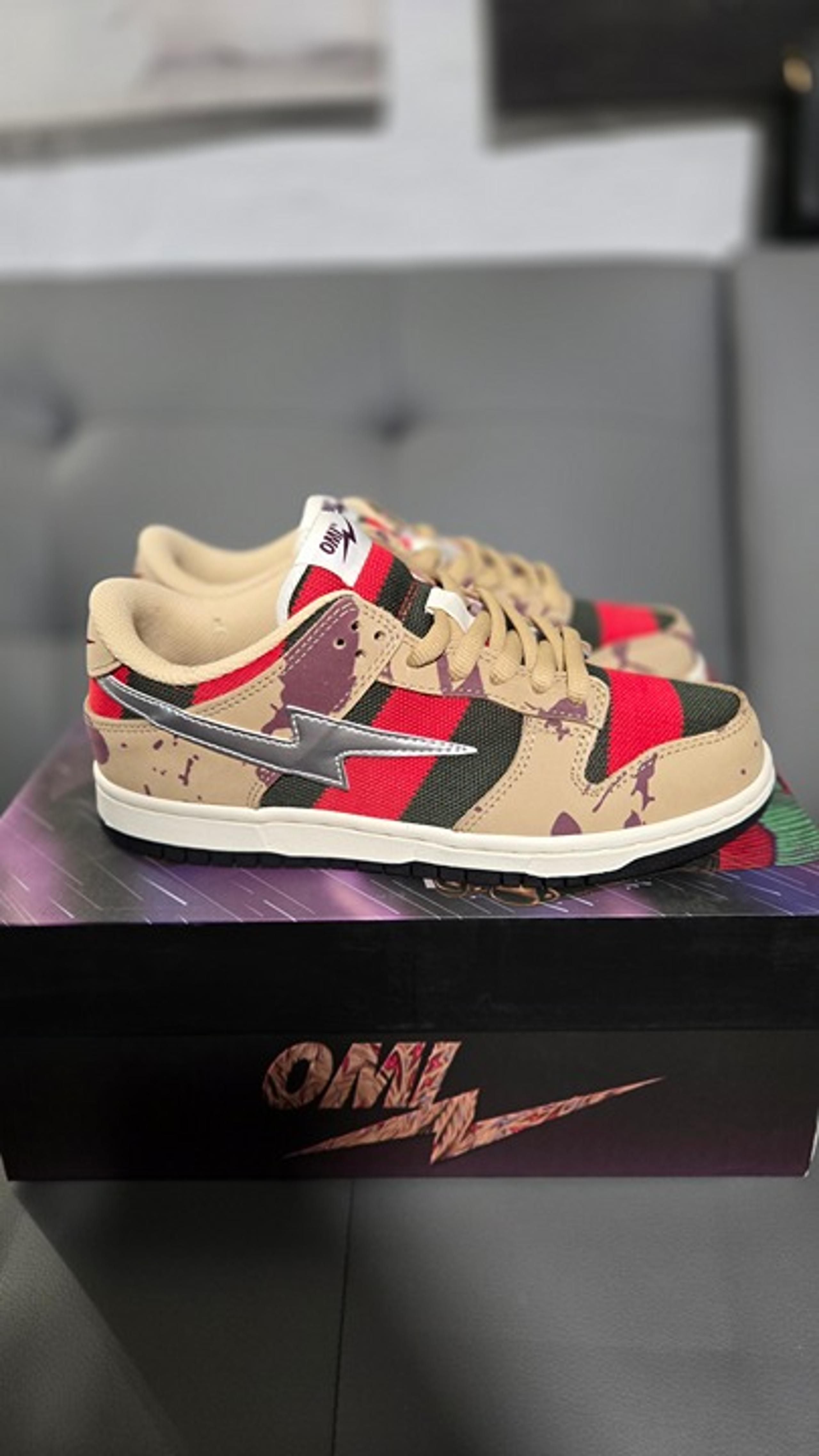Reloaded Merch Air Omi - Kool Kiy Collab - Freddy Krueger