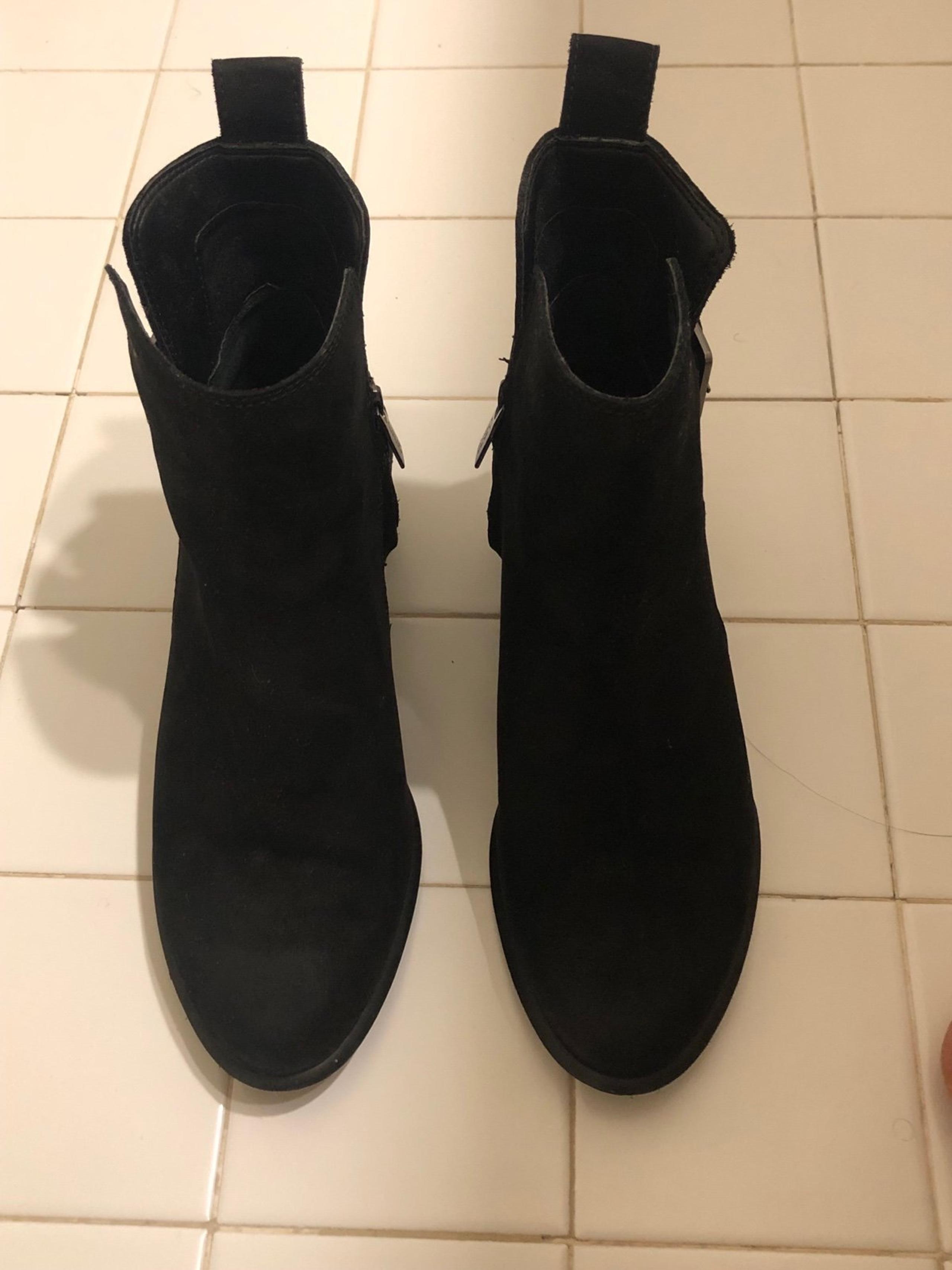 Orthotic Black Ankle Boots Size 7