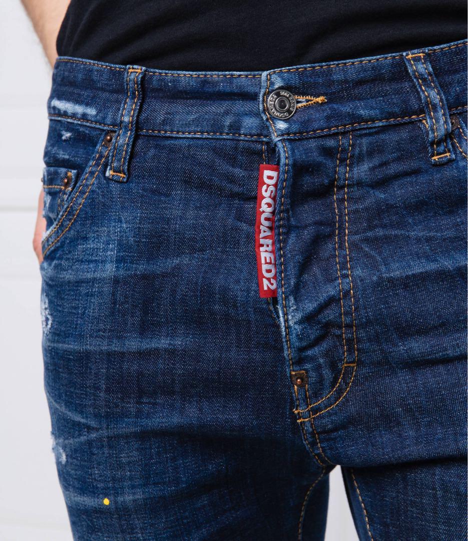 Big Tag DSQUARED2 Sexy Twist Denim 42