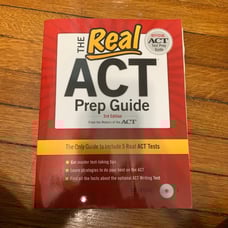 The Real ACT Prep Guide with CD