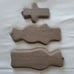 Vintage Hartstone Family of 3 Bears New Country Gear Cookie Press Molds