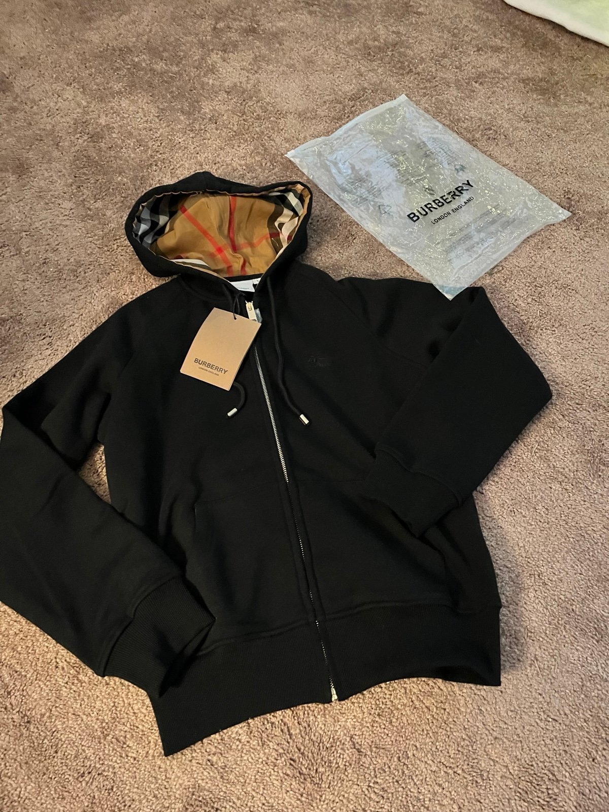 Burberry Zip Hoodies for Men | Mercari