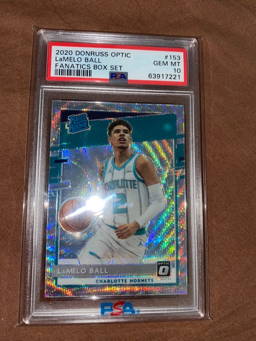 Lamelo Ball Fanatics Box Set PSA 10