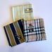 Burberry◇New with Tag◇Thin Handkerchief 3-Piece Set◇Nova Check