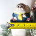 Vintage OMI 1994 Humpty Dumpty Salt Pepper Shakers Anthropomorphic With Stopper