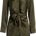 Green Ribbon Minidress