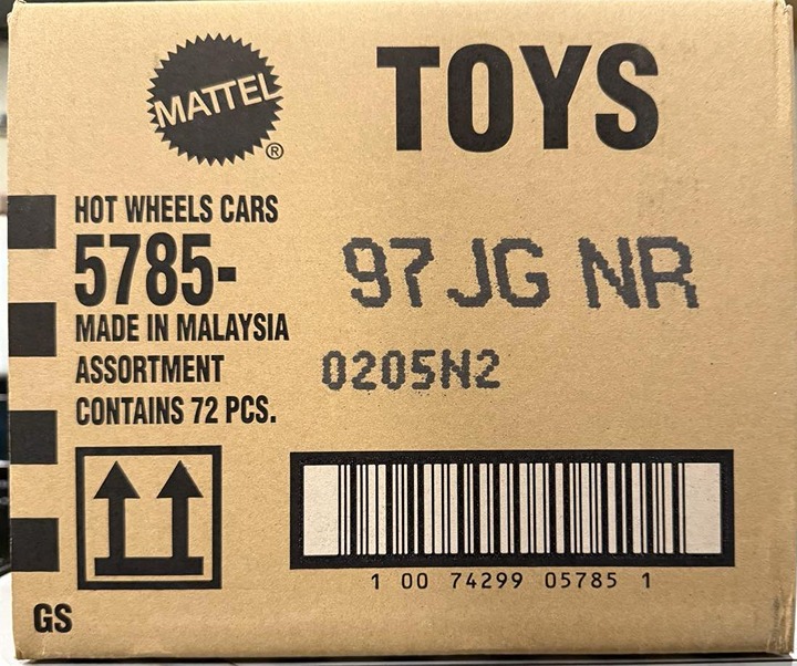 2025 Hot Wheels 72Ct Case G SHORT CARDS