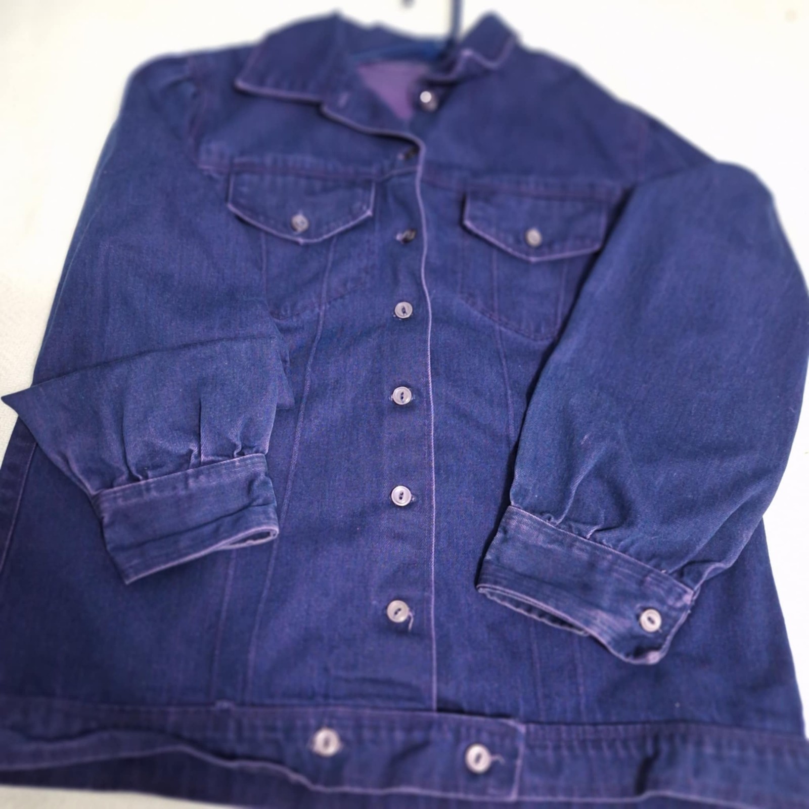 Unbranded denim jacket, 100% denim 1990s