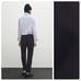 NWT. Massimo Dutti Navy Blue Cotton Blend Slim Fit Chino Trousers. Size 32.