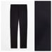 NWT. Massimo Dutti Navy Blue Cotton Blend Slim Fit Chino Trousers. Size 32.