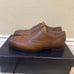 Polo Ralph Lauren Men’s Damon Tan Burnished Leather Dress Shoes Size 10 D New