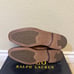 Polo Ralph Lauren Men’s Damon Tan Burnished Leather Dress Shoes Size 10 D New