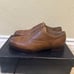 Polo Ralph Lauren Men’s Damon Tan Burnished Leather Dress Shoes Size 10 D New