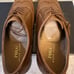 Polo Ralph Lauren Men’s Damon Tan Burnished Leather Dress Shoes Size 10 D New