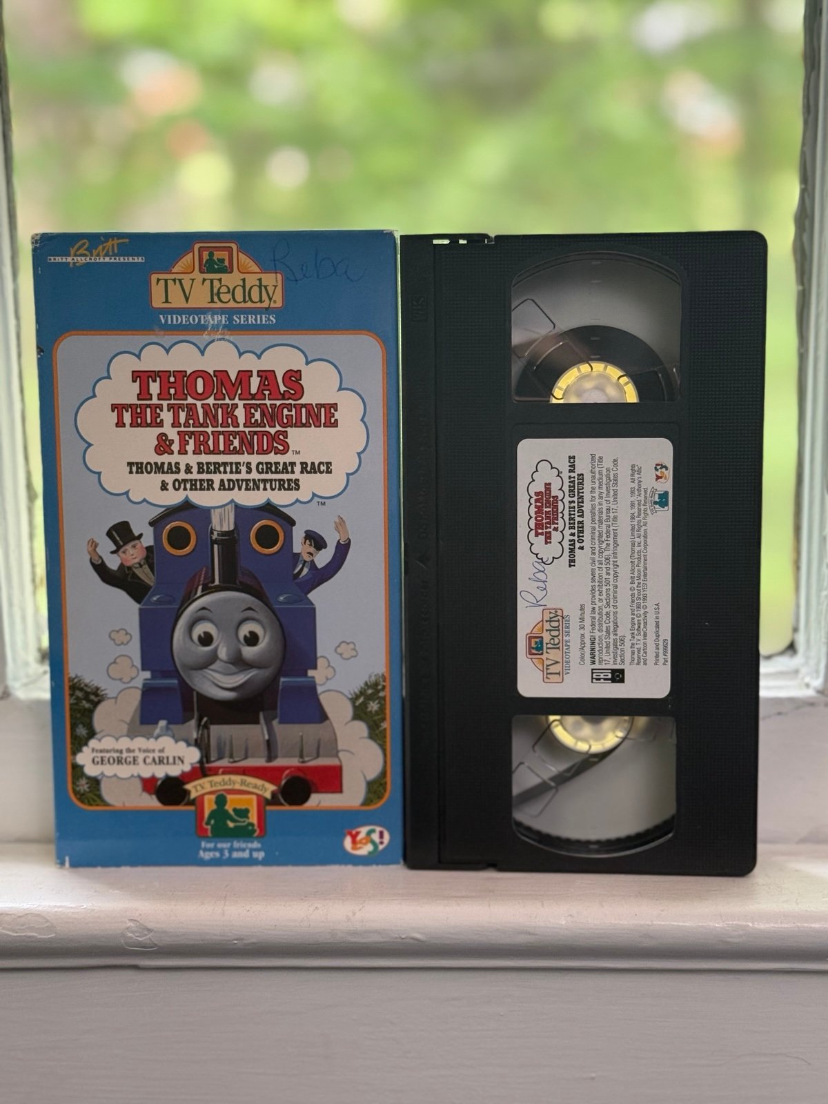 Thomas & Friends: Thomas & Bertie’s Great Race TV Teddy VHS