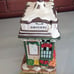 Vintage Christmas Village D & D Grocers Hand Painted