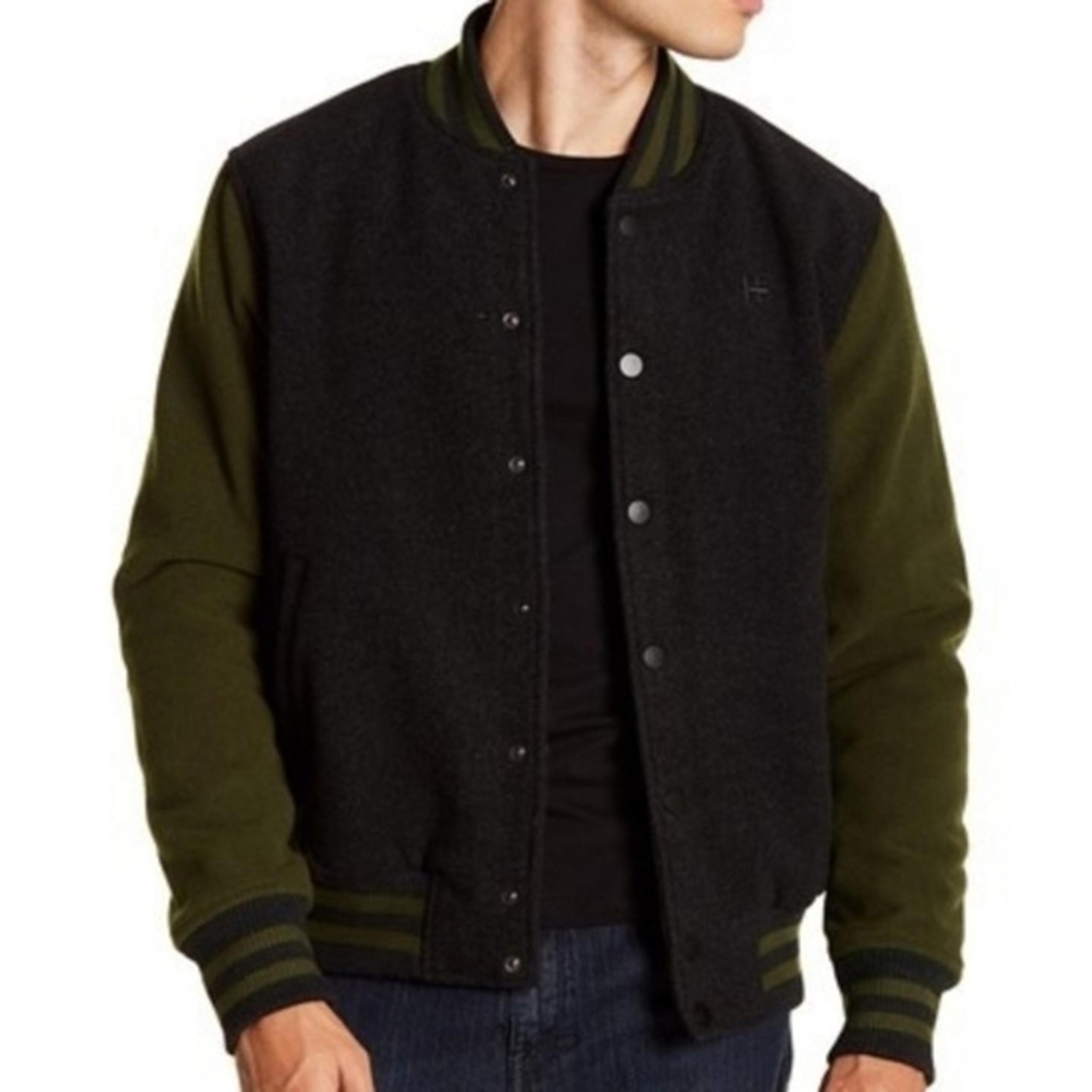 Hudson Varsity Bomber Woolen Jacket Size M