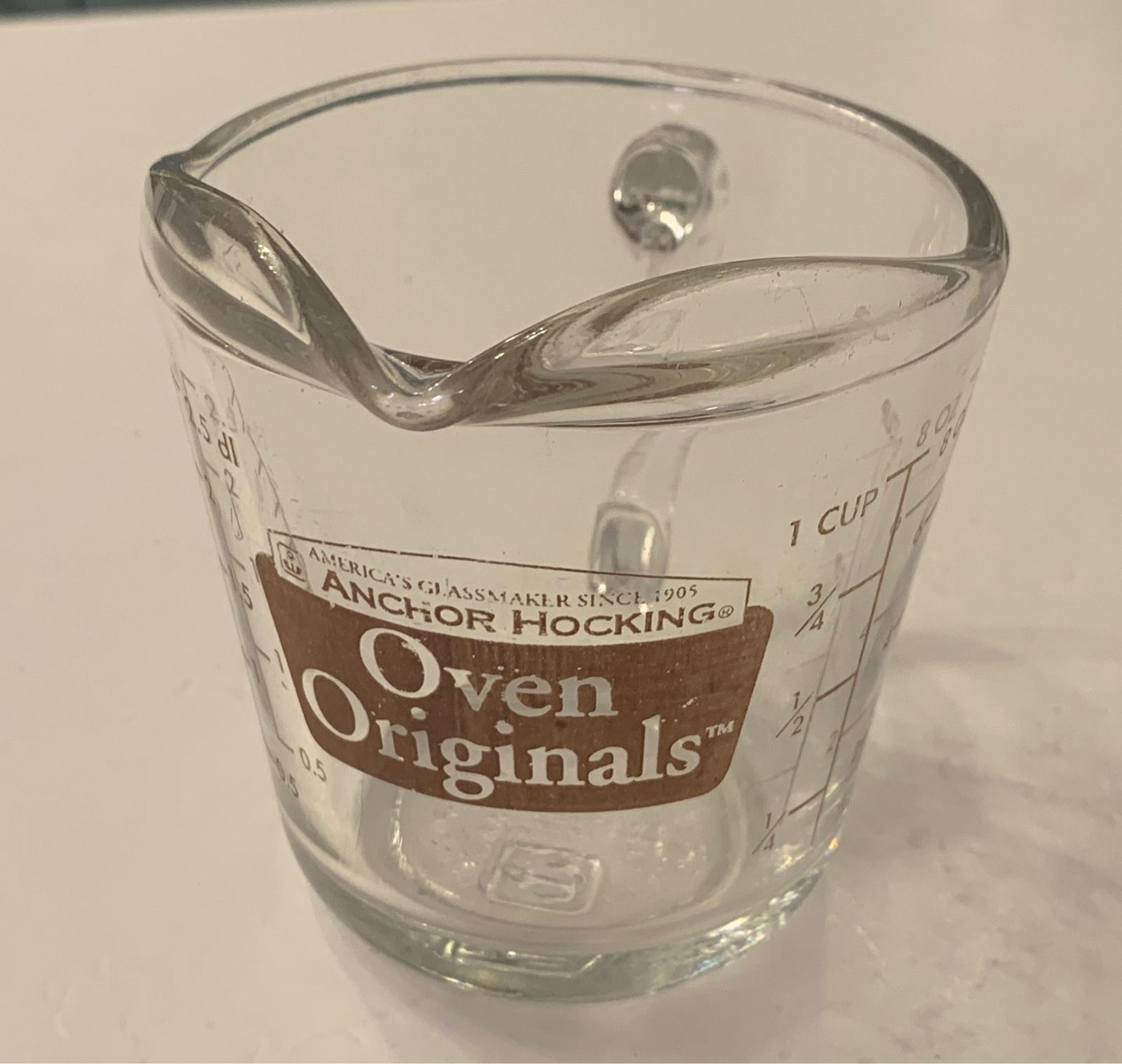 Vintage Oven Originals One Cup Measuring