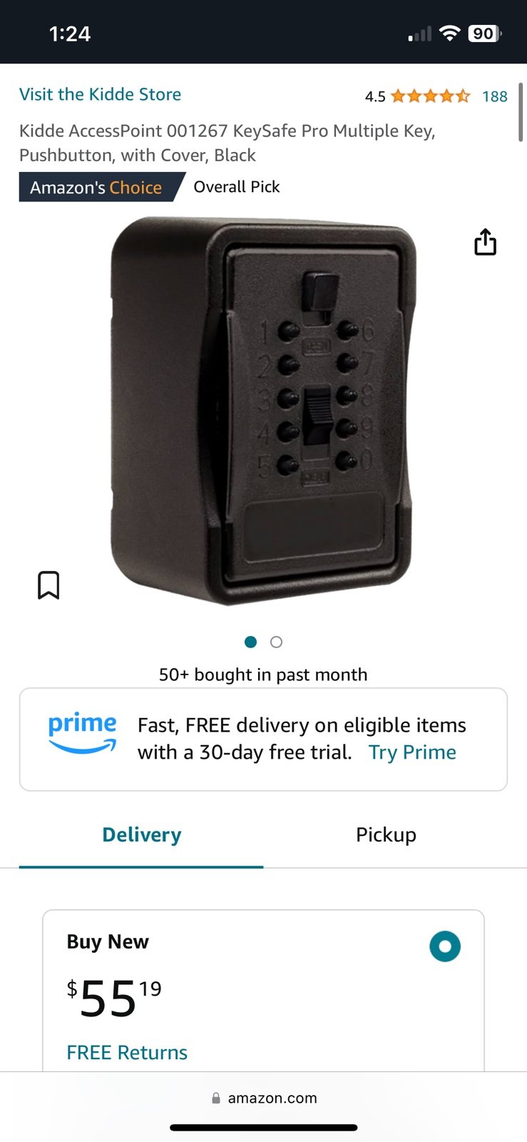 Kidde Keysafe Pro weather proof
