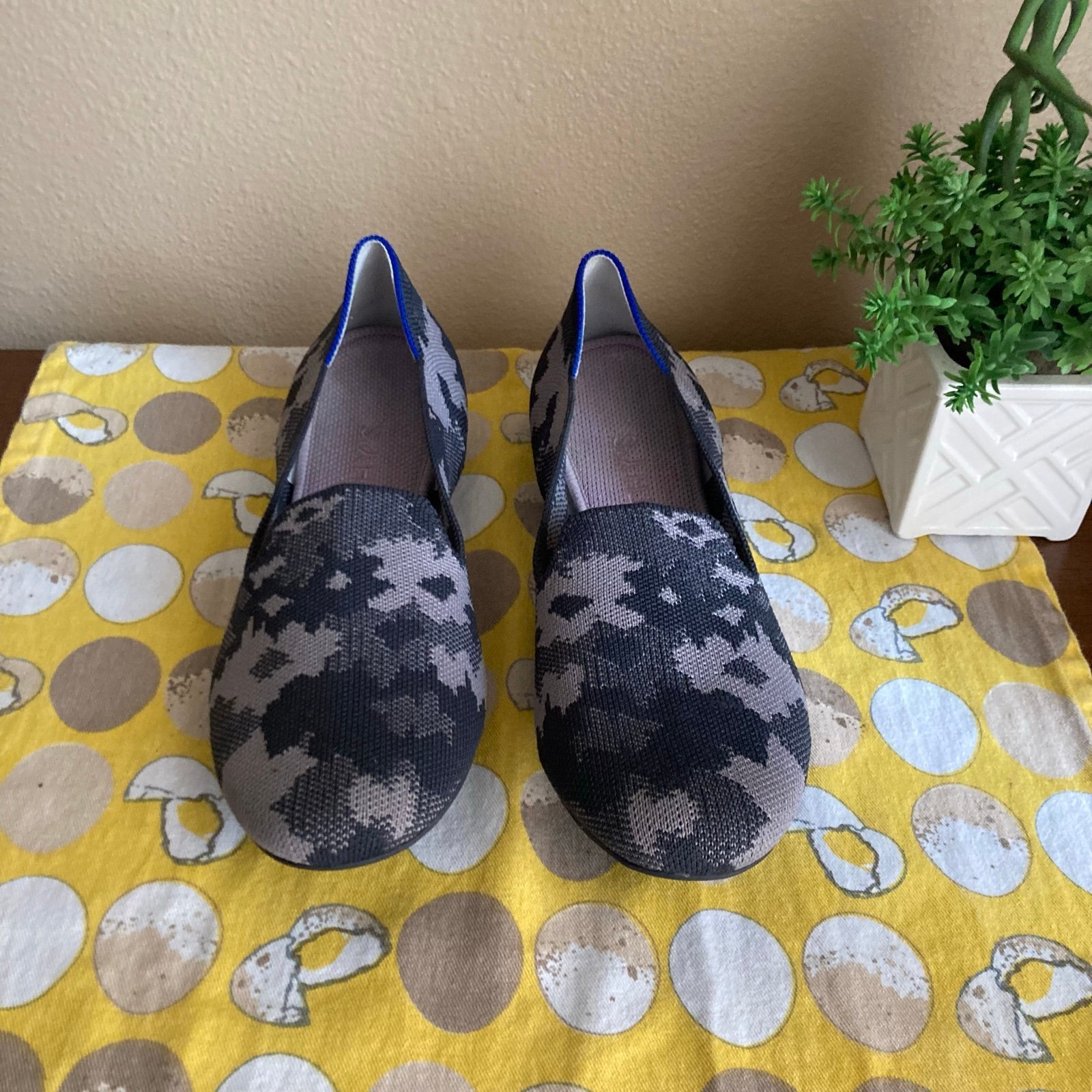 Rothy’s Gray Botanicamo loafers size 9.5
