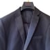 EUC Bellio Slim Fit Solid Black 2-Button Tuxedo Jacket (38L) & Pants (32L).