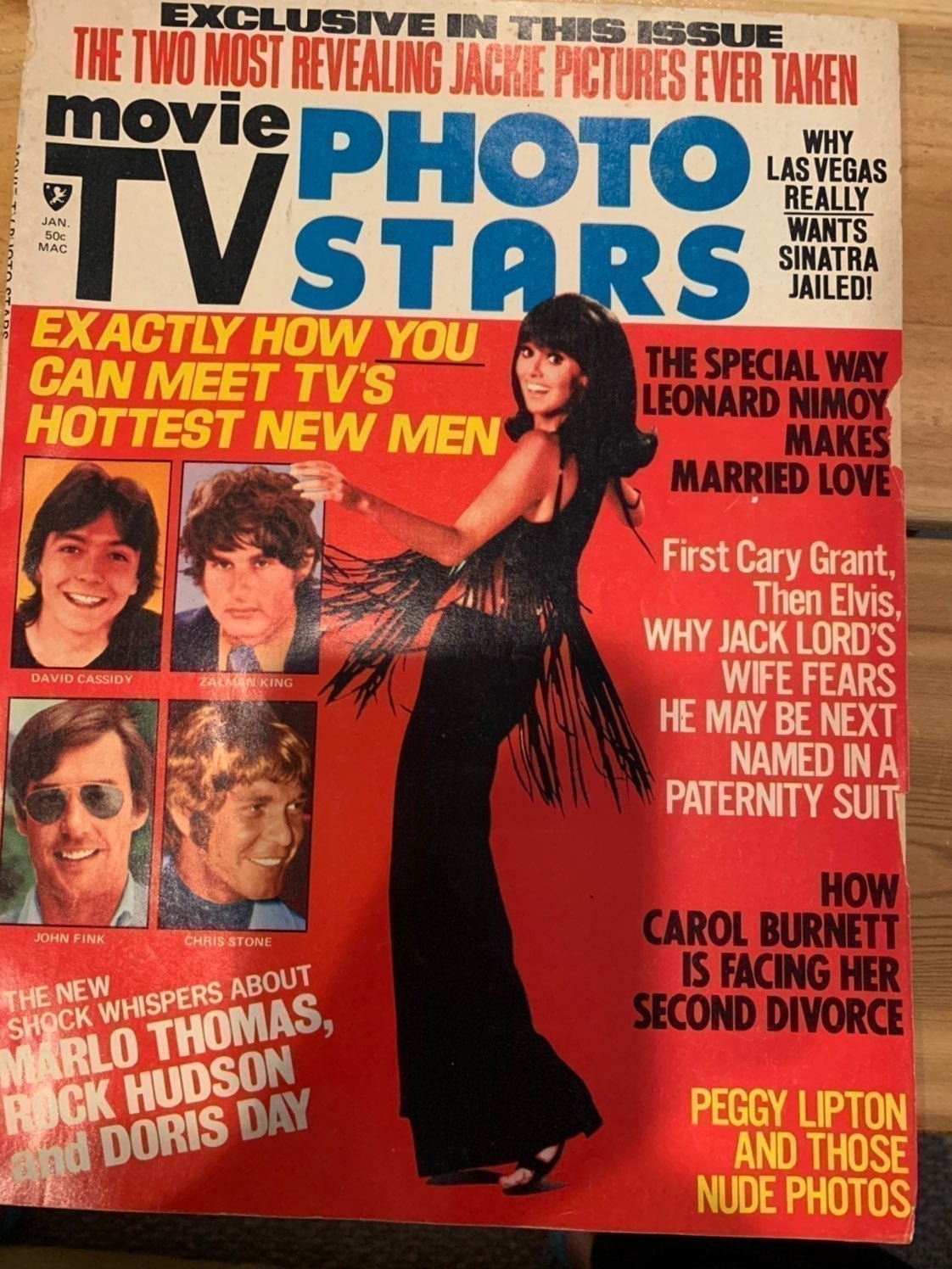 1971 Movie TV PHOTO STARS-Marlo Thomas-Spock and more