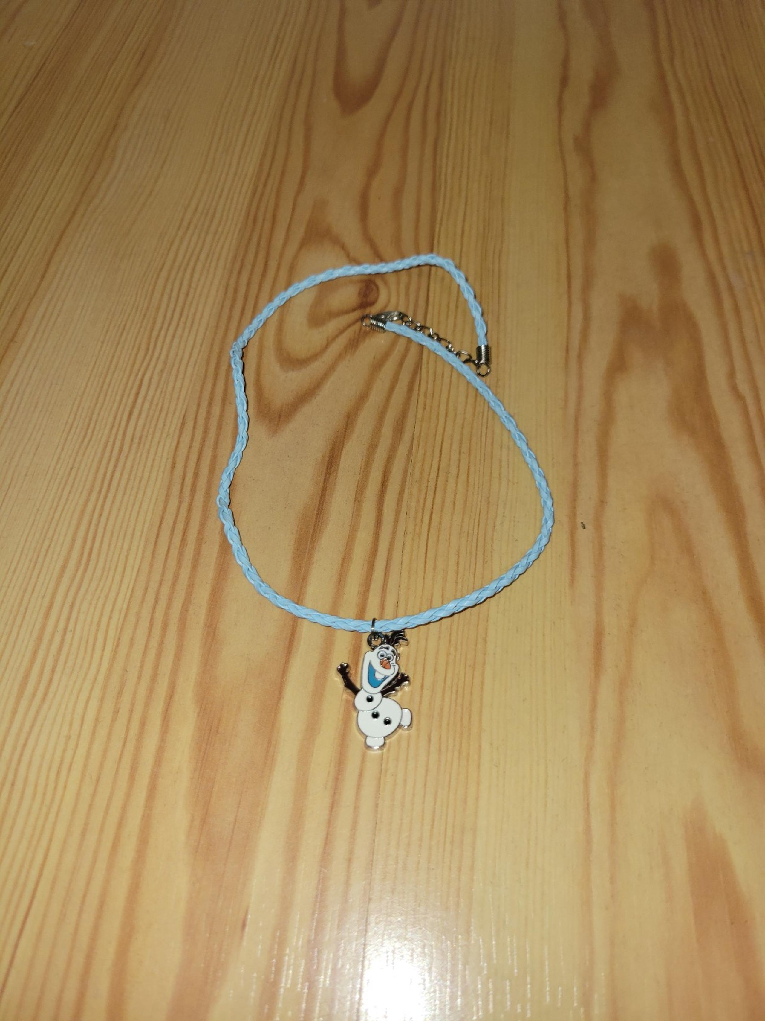 Necklace Kids Disney Frozen Olaf Cord Necklace