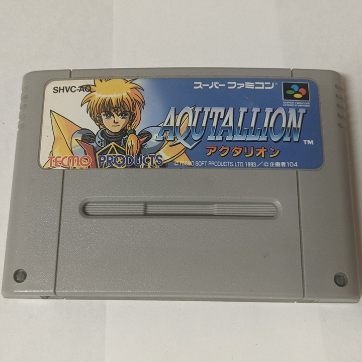 Aqutallion for Nintendo Super Famicom (AQ)