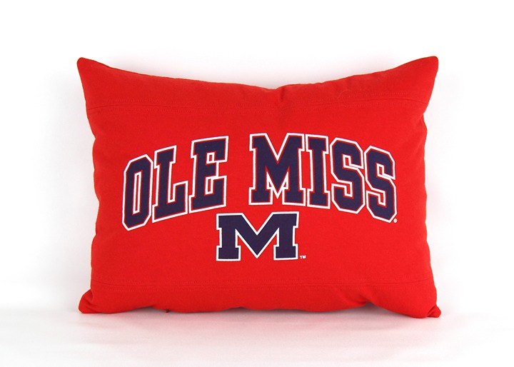 University of Mississippi Pillow