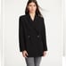 Steve Madden Black Double Breasted Stella Blazer, Large, Dress Up or Down, NWT