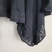 Lauren Ralph Lauren Skirt Womens M Black Floral Gauze Embroidered Peasant Boho