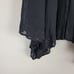 Lauren Ralph Lauren Skirt Womens M Black Floral Gauze Embroidered Peasant Boho
