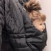 mama bpc bonprix collection Babywearable black quilted Winter jacket size 44 XL