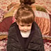 mama bpc bonprix collection Babywearable black quilted Winter jacket size 44 XL