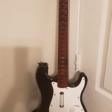 Rockband Harmonix Fender Stratacaster Nintendo Wii Guitar Only