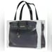 Reusable grocery tote bag, printed designer bag large Capacity BLACK
