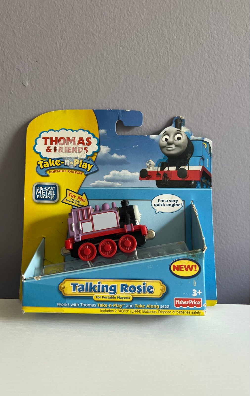 Talking and light up Rosie,thomas The Train Gullane 2008 tested/works