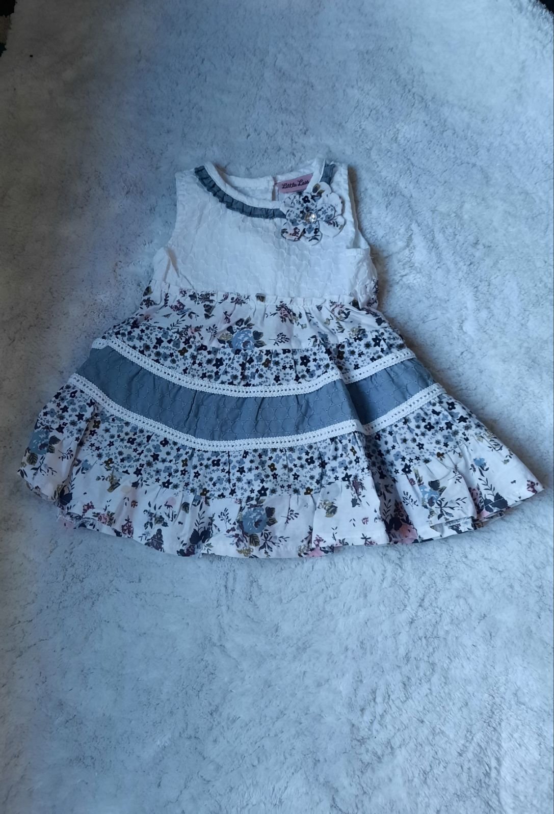 Little Lass Cotton Dress size 18 months